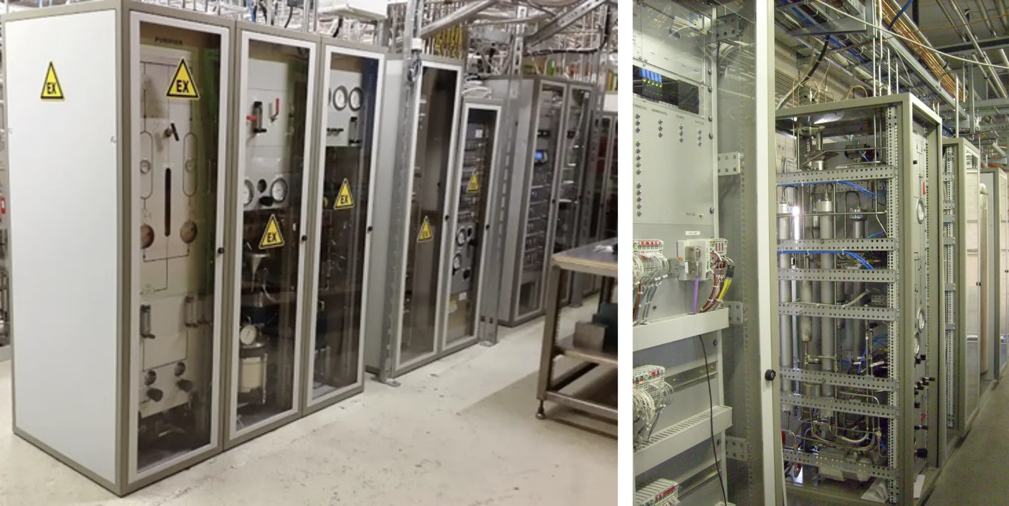 R&D on gas usage in the LHC particle detection systems.