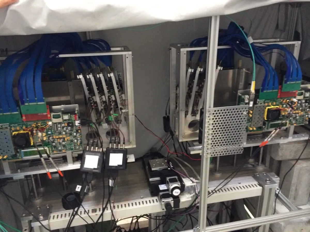 LHCb test beam programme